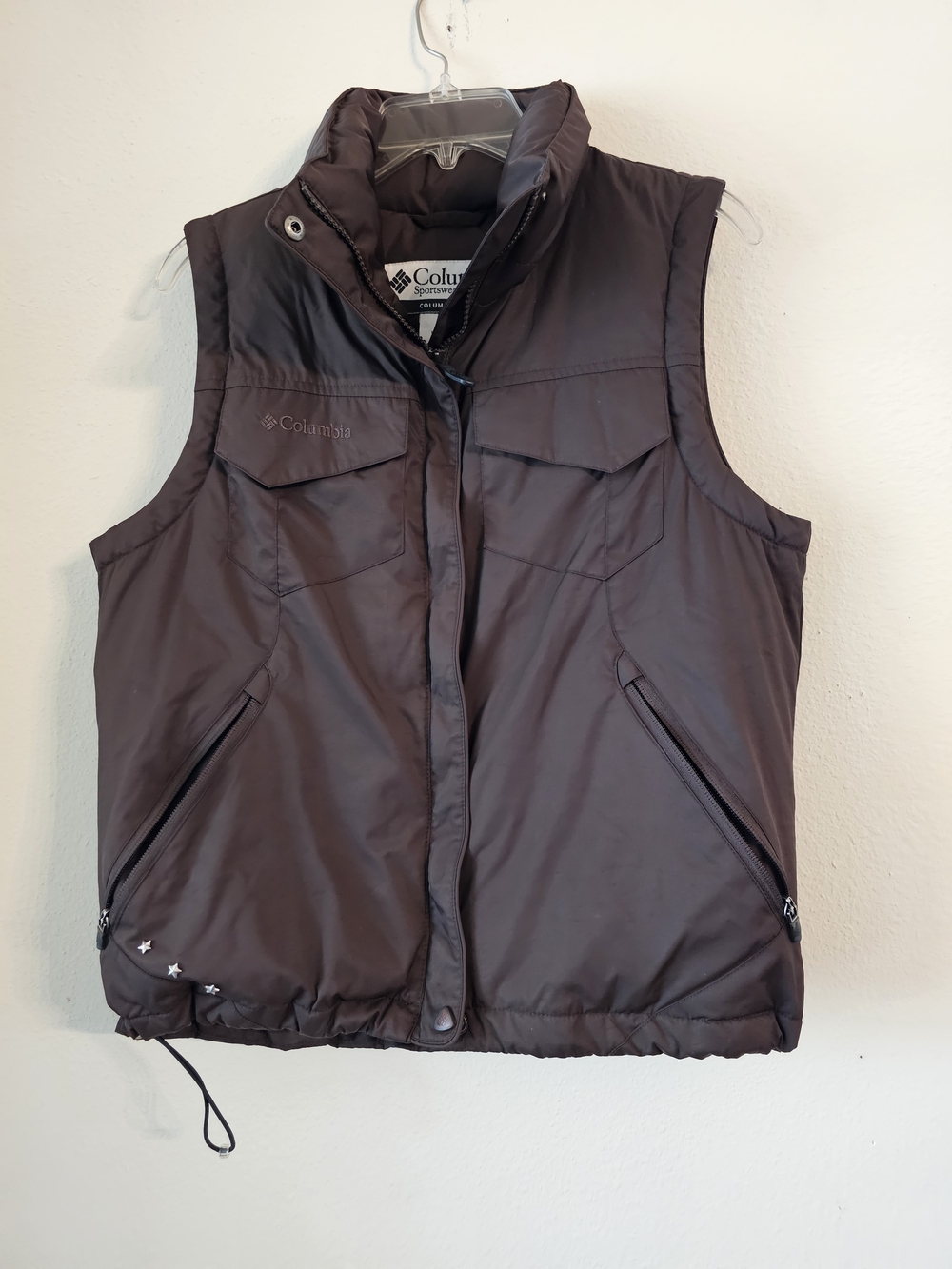 Columbia Women’s Brown Insulated Quilted Vest
